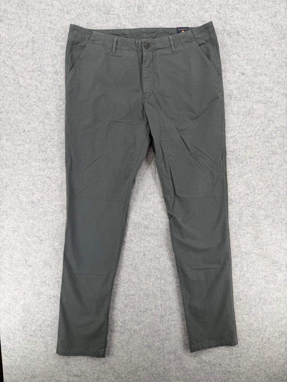 NWT Good Man Brand Magnet Stretch Gray/Green Chino Pants Size Men's 38
